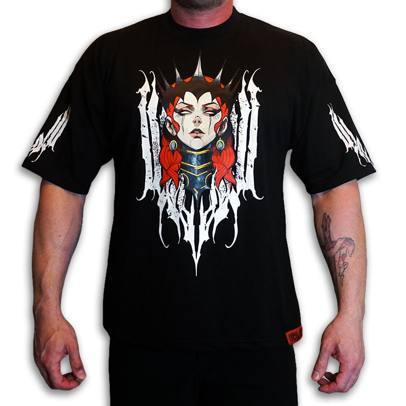 Dark Queen Over Sized T-Shirt - Pump Cover Fit